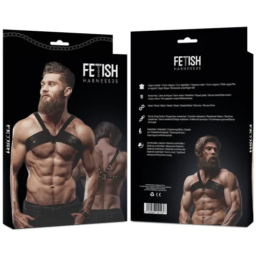 Brigade Brustgurt Aus Ökoleder – Fetish Submissive