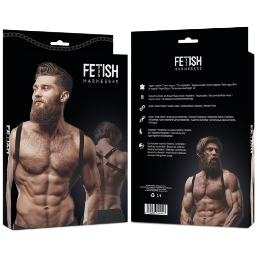 Rückengeschirr Aus Öko Leder | Fetish Submissive