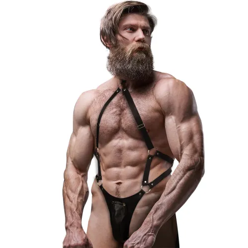 Jockstrap Gurt Für Herren Aus Öko Leder – Fetish Submissive