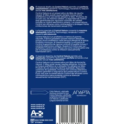 Adapta Nature condoms 6 pieces – Mittrol