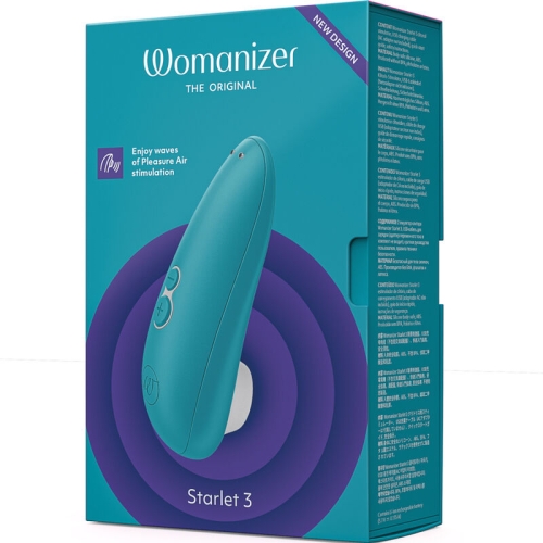 Starlet 3 Klitoralstimulator Türkis | Womanizer