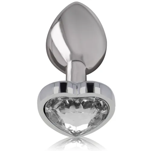 Weiss Heart Aluminium Metall Anal Plug S – Intense