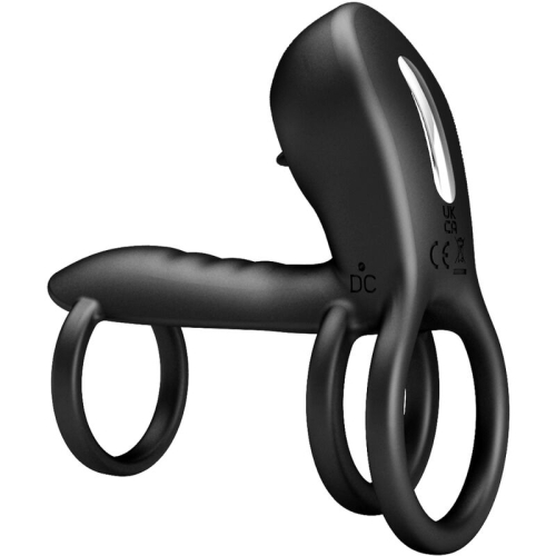 Jammy Penis Sling 12 Vibrations- Und Leckeinstellungen Silikon | Pretty Love