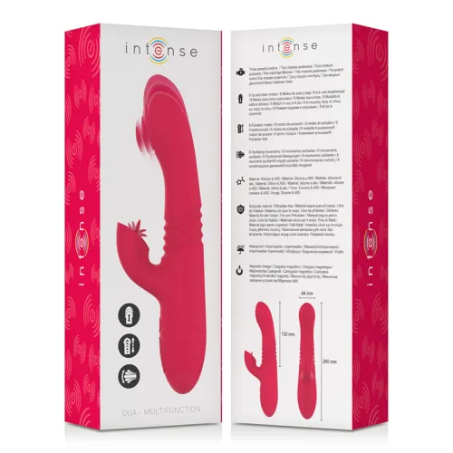 Dua Vibrator Up & Down Mit Roter Zunge | Intense
