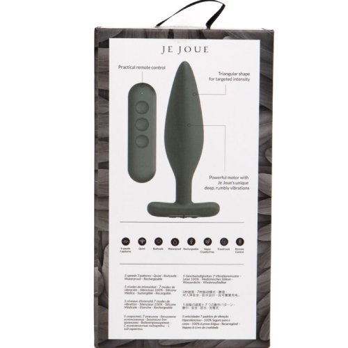 Egon Analplug Vibrierend Schwarz | Je Joue