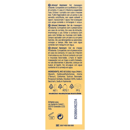 Mandel Hammam Massagegel 3 In 1 200ml | mittrol Lubes