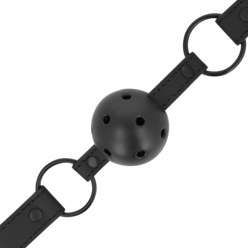 Ballknebel Aus Veganem Leder | Intense
