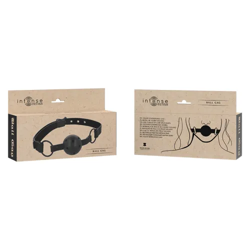 Ball Gag Made of Vegan Leather – Intense