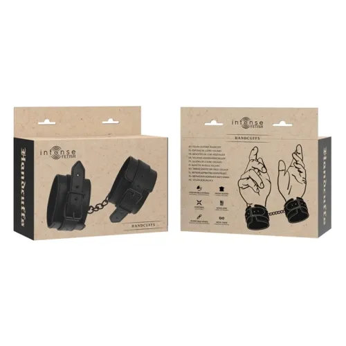 Fetish Handcuffs Made of Vegan Leather – Intense