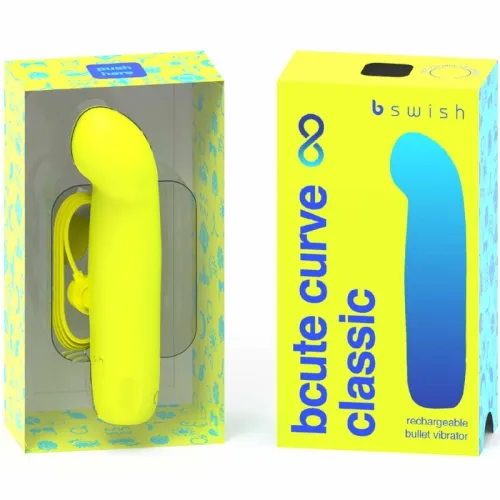 Bcute Curvy Infinite Classic Silikonvibrator Gelb – B Swish
