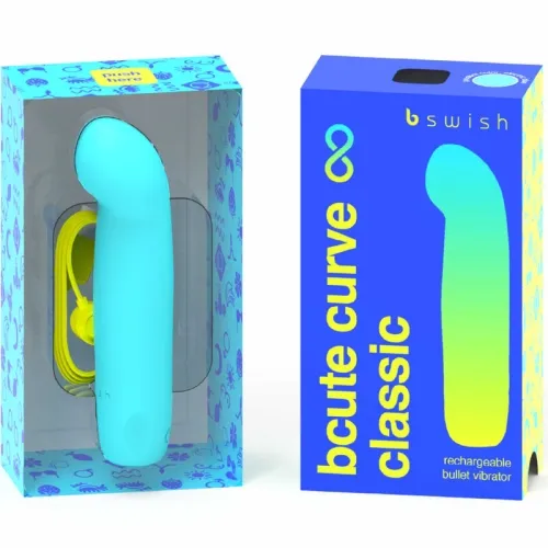 Bcute Curvy Infinite Classic Silikonvibrator Blau – B Swish