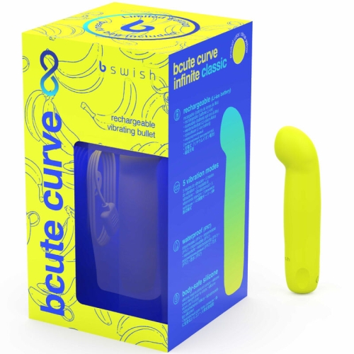 Bcute Curvy Infinite Classic Edicion Limitada Silikonvibrator Gelb | B Swish