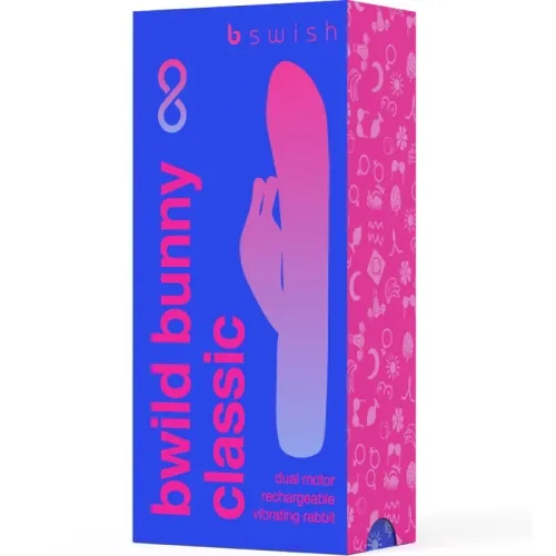 Bwild Bunny Infinite Classic Silikonvibrator Blau – B Swish