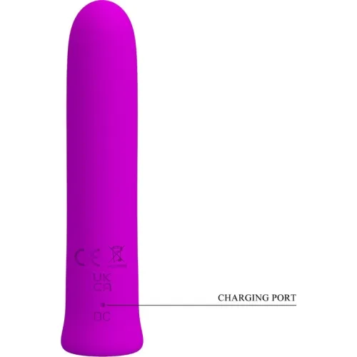 Curtis Mini Super Power Vibrator 12 Purple | Pretty Love