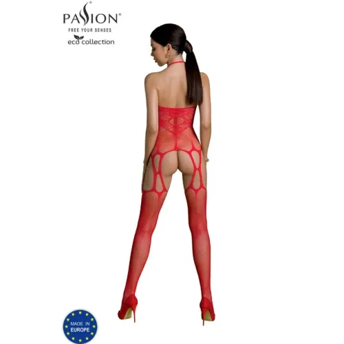 Eco Collection Bodystocking Bs002 Rot – Passion