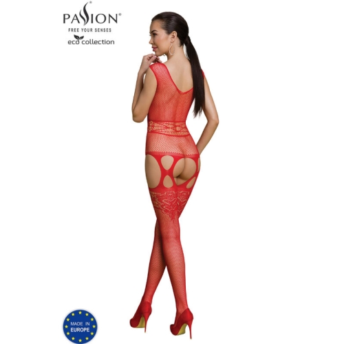 Eco Collection Bodystocking Eco Bs014 Rot | Passion