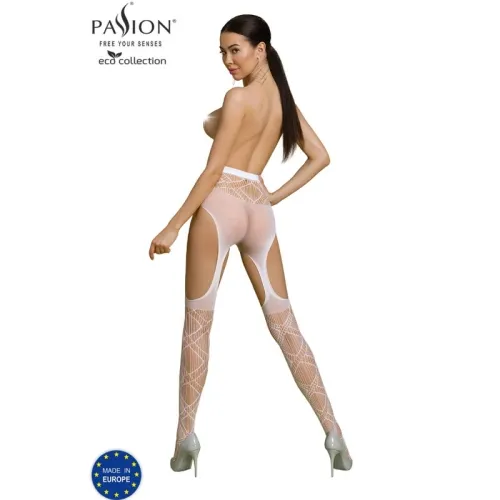 Eco Collection Bodystocking S005 Weiss – Passion