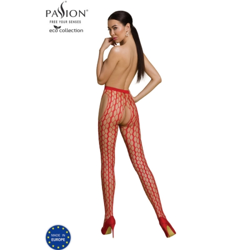 Eco Collection Bodystocking Eco S007 Rot | Passion