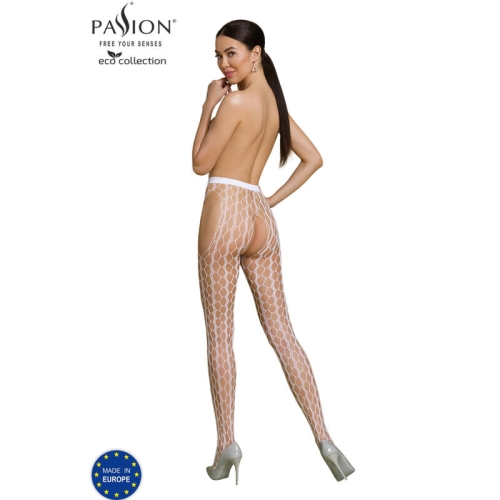 Eco Collection Bodystocking Eco S007 Weiss | Passion