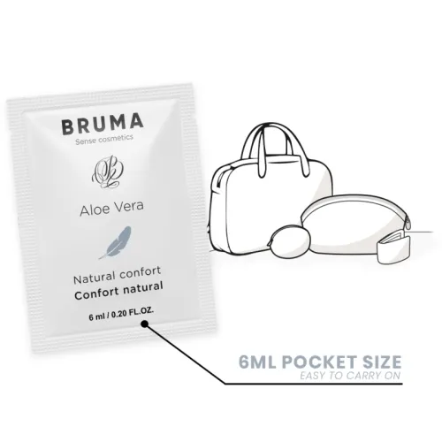 Aloe Vera Gleitgel Natürlicher Komfort 6ml – Bruma