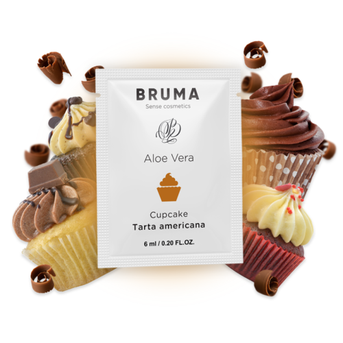 Aloe Vera Gleitgel Cupcake Geschmack 6ml | Bruma