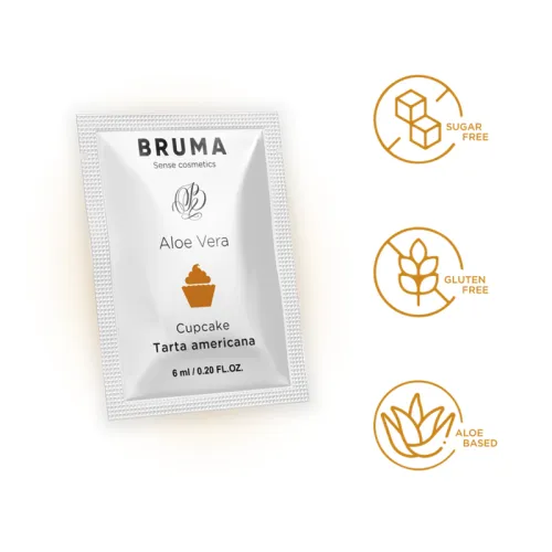 Aloe Vera Gleitgel Cupcake Geschmack 6ml – Bruma