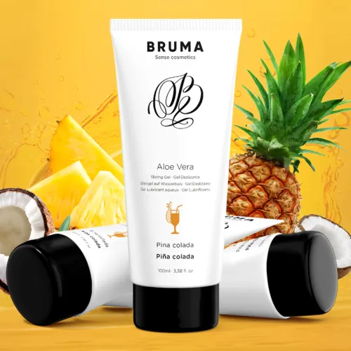Aloe Vera Gleitgel Pina Colada 100ml – Bruma