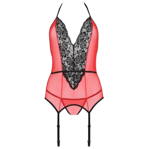 Peonia Korsett Erotic Line Rot S/M – Passion