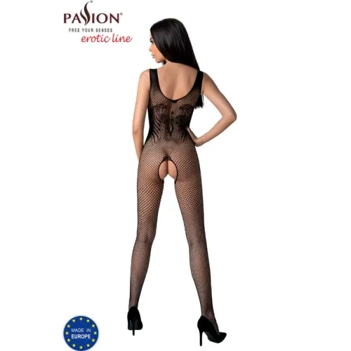 Bs098 Bodystocking Schwarz Os – Passion