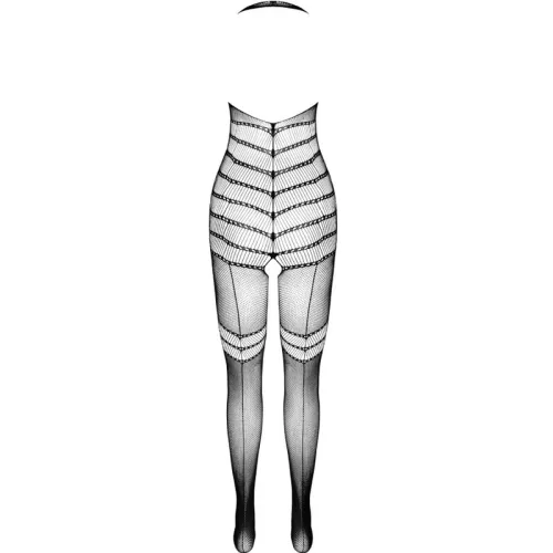 Bs100 Bodystocking Black Os – passion