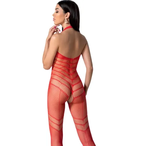 Bs100 Bodystocking Red Os – passion