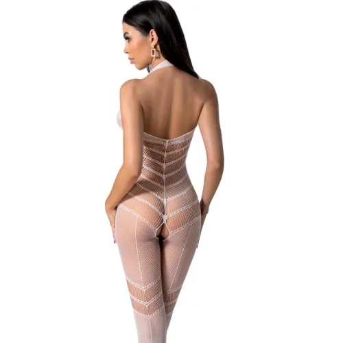 Bs100 Bodystocking White Os – passion
