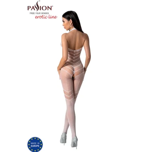 Bs100 Bodystocking White Os – passion