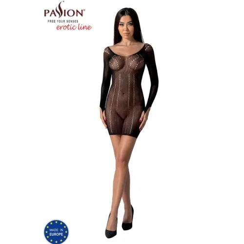 Bs101 Bodystocking Schwarz Os – Passion