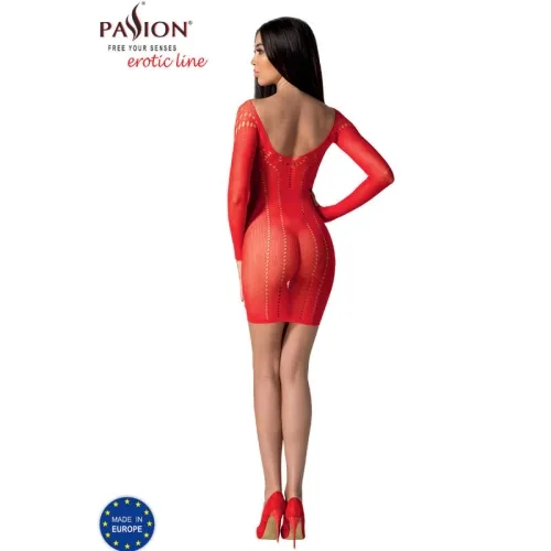 Bs101 Bodystocking Red Os – passion