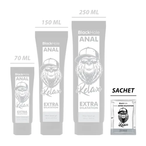 Gel Auf Wasserbasis Extra Dilatation 6ml – Black Hole