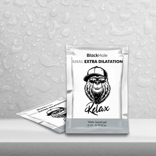 Gel Auf Wasserbasis Extra Dilatation 6ml – Black Hole