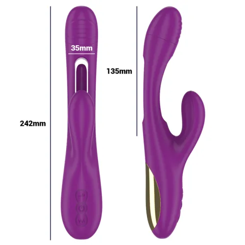 Apolo Vibrator 7 Modi Mit Lila Zunge | Intense