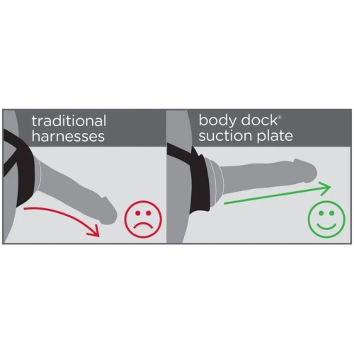 Dillio - Body Dock Violettes Harness