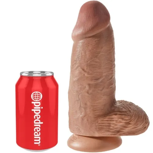 Chubby Realistischer Penis 23cm Karamell – King Cock