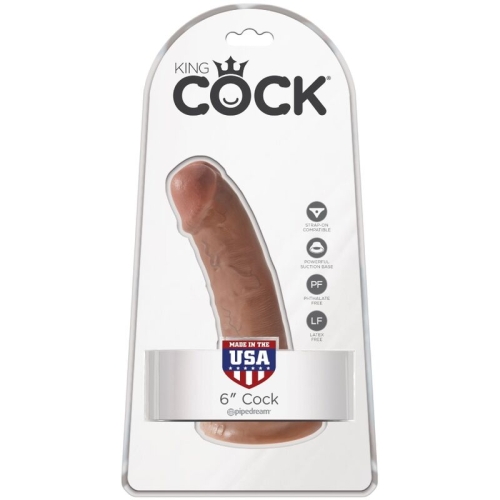 Realistischer Penis 15cm Karamell | King Cock