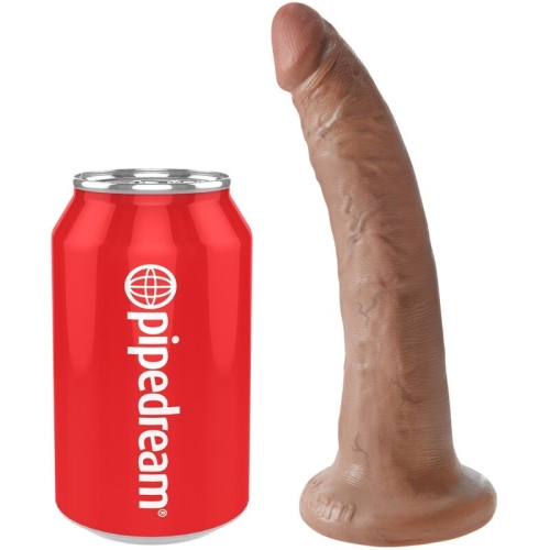 Realistischer Penis 17,5cm Karamell | King Cock