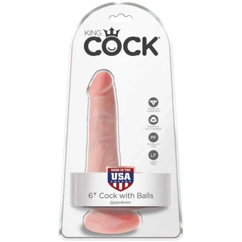 Realistischer Penis Mit Eier 13,5cm Leicht – King Cock