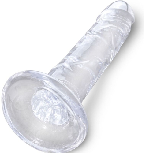 Realistischer Penis 15,5cm Transparent | King Cock