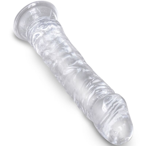 Realistischer Penis 19,7cm Transparent | King Cock