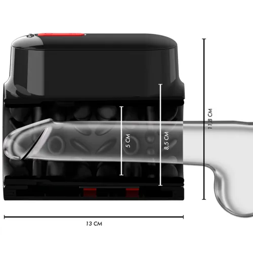 Vortex Turbo Masturbator with Thrust and 360° Rotation – Jamyjob