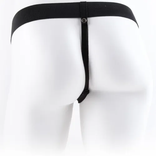 Harness Penis Mit Hoden 17,8cm – Fetish Fantasy