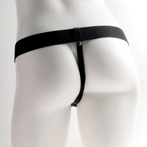 Harness Mit Vibrator Penis & Hoden 15cm – Fetish Fantasy