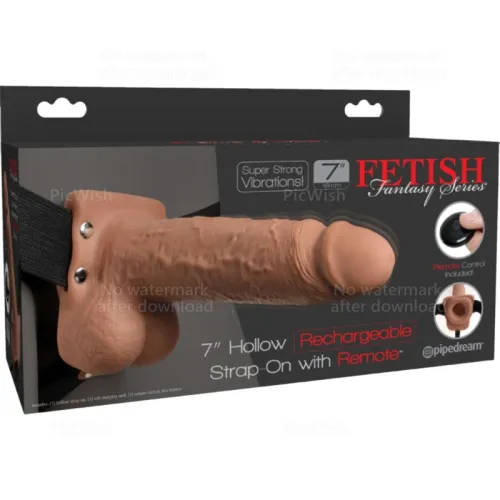Harness Mit Wiederaufladbaren Bällen 17,8cm – Fetish Fantasy