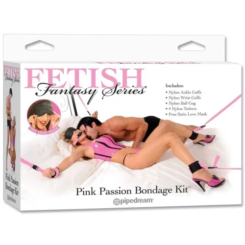 Bondage Kit Pink – Fetish fantasy